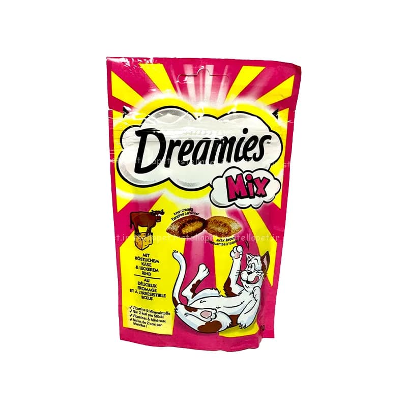 تشویقی گربه دریمز میکس60g