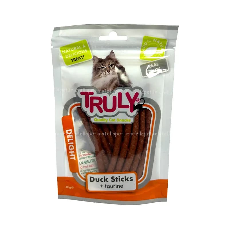 تشویقی ترولی گربه استیک اردک 50g