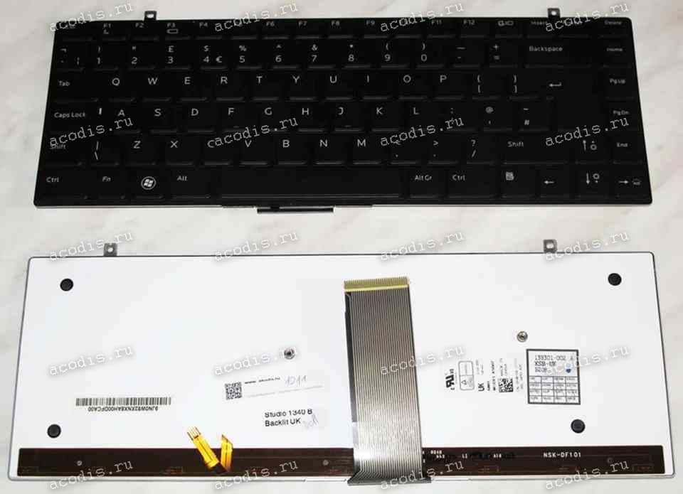 کیبورد لپ تاپ Dell Studio 1340 — تصویر ۲
