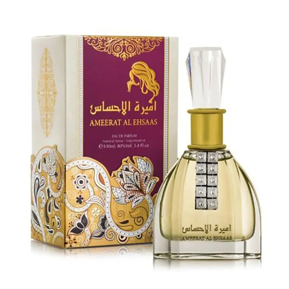 عطر ادکلن عربی امیره الاحساس ارض الزعفران — تصویر ۲