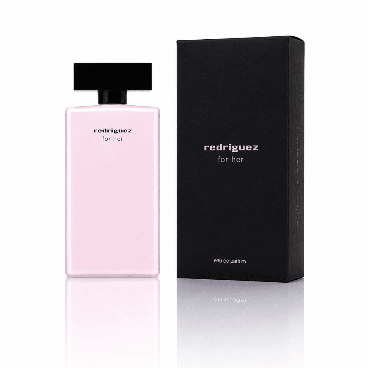 عطر ادکلن نارسیسو رودریگز فور هر صورتی فراگرنس ورد حجم 100میل Fragrance world Redriguez For Her