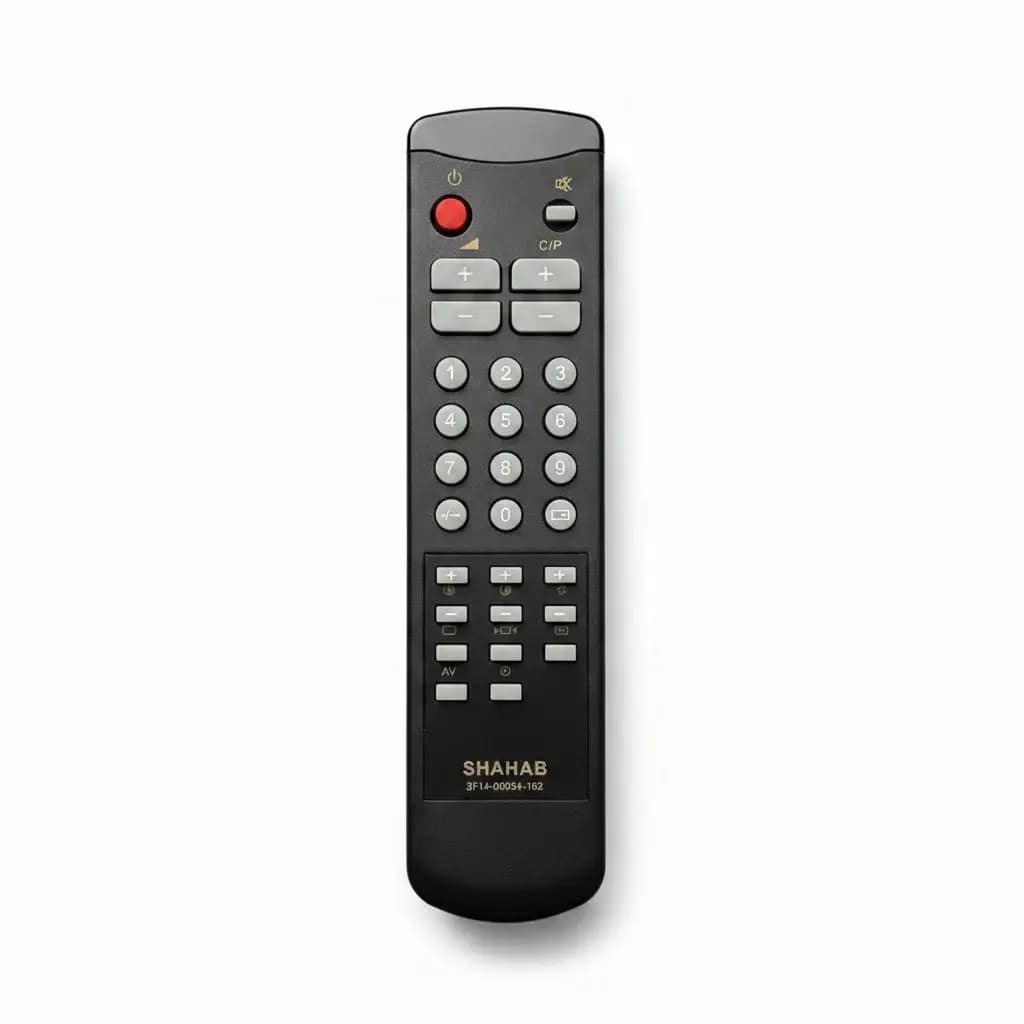 ریموت کنترل تلویزیون شهاب مدل 3F14-00034-162