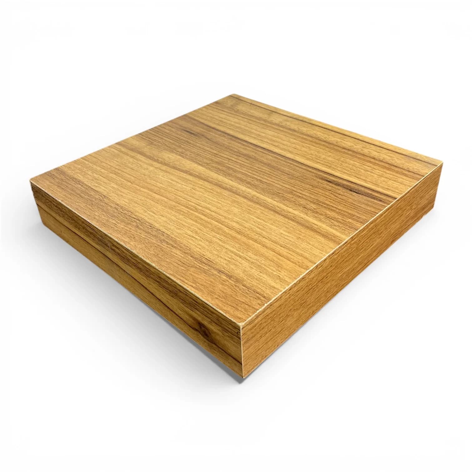 شلف چوبی دیواری سرافراز پایه مخفی ابعاد 30×30 سانتیمتر — تصویر ۳