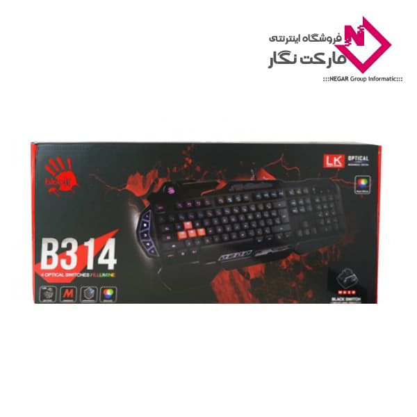 کیبورد گیمینگ مدل Bloody B314 — تصویر ۲