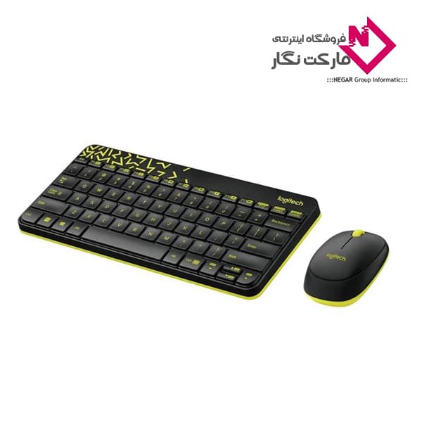 کیبورد و موس بی‌سیم برند Logitech مدل MK240 mininano — تصویر ۳