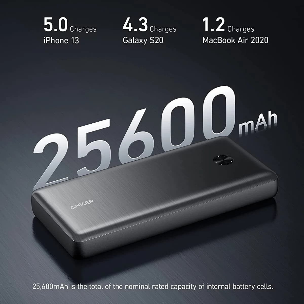 پاوربانک انکر PowerCore III Elite A1291 ظرفیت 25600 — تصویر ۱۰