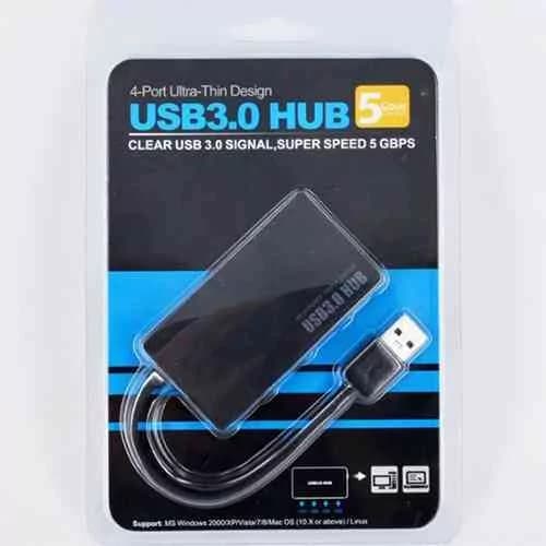 هاب 4 پورت کابل تایپ سی KAISER USB3 103 — تصویر ۳