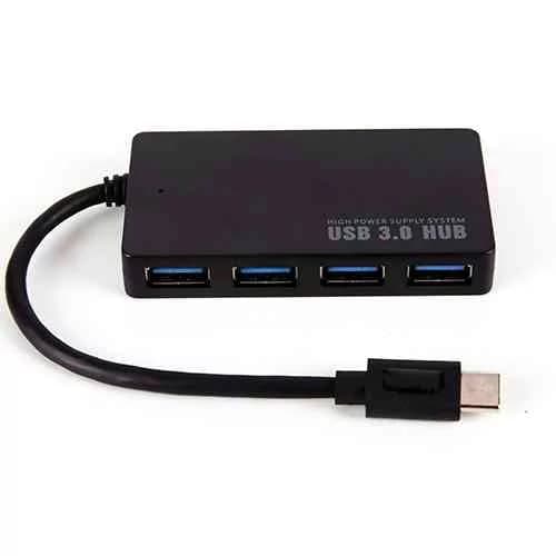 هاب 4 پورت کابل تایپ سی KAISER USB3 103 — تصویر ۲