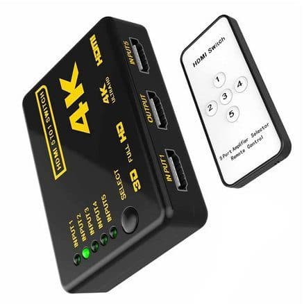 سوییج 1 به5 دستی Kaiser HDMI — تصویر ۲