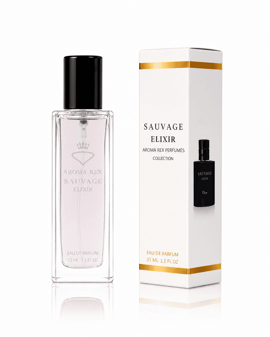 عطر ادکلن ساواج الکسیر 33میل کمپانی آرومارکس SAUVAGE ELIXIR