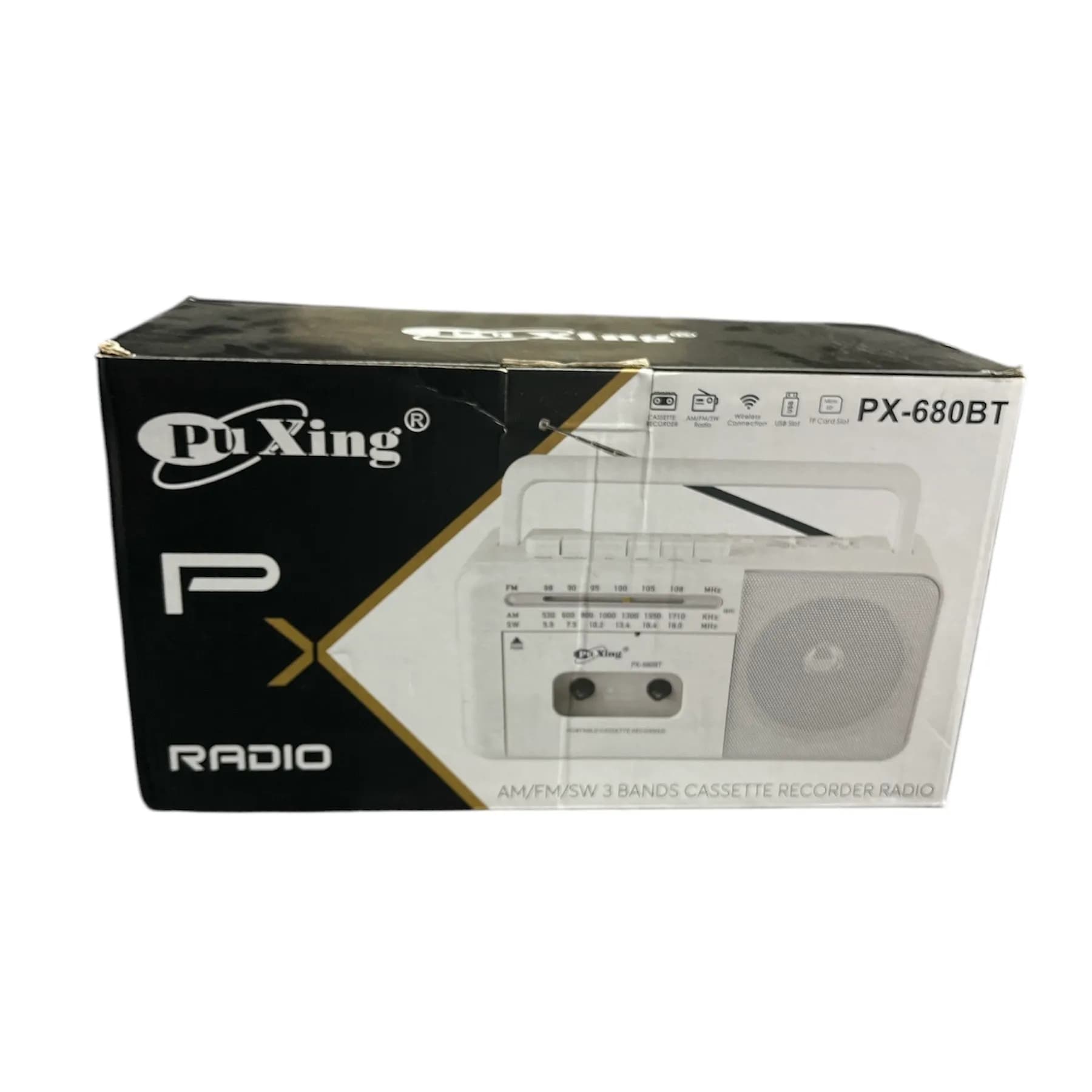 رادیو PU XING مدل PX-680BT کاست خور — تصویر ۶
