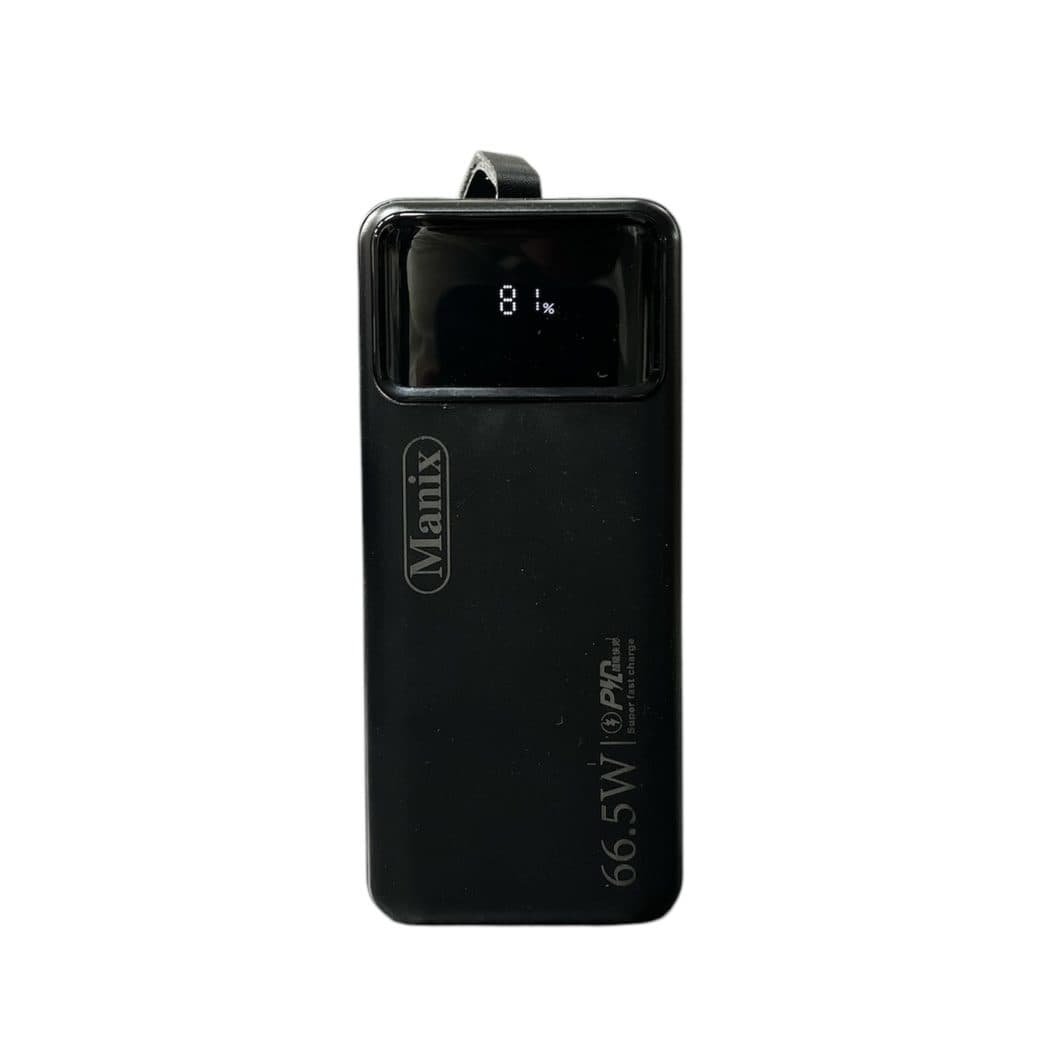 پاوربانک مانیکس مدل PD-MX704 ظرفیت 30000 میلی آمپر ساعت