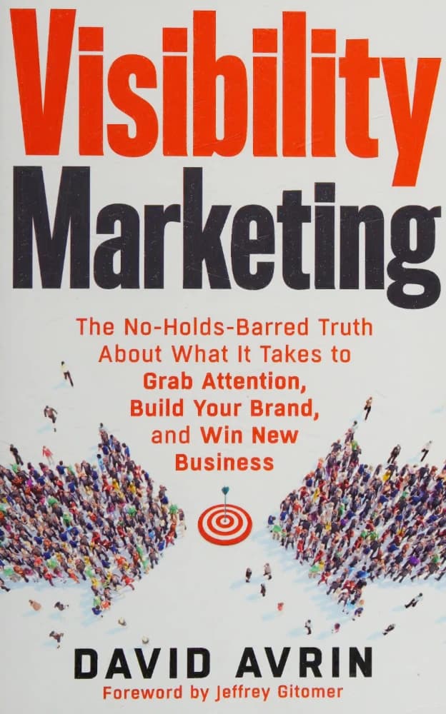کتاب بازاریابی دیده شدن (Visibility marketing) نسخه انگلیسی PDF | دیوید آورین