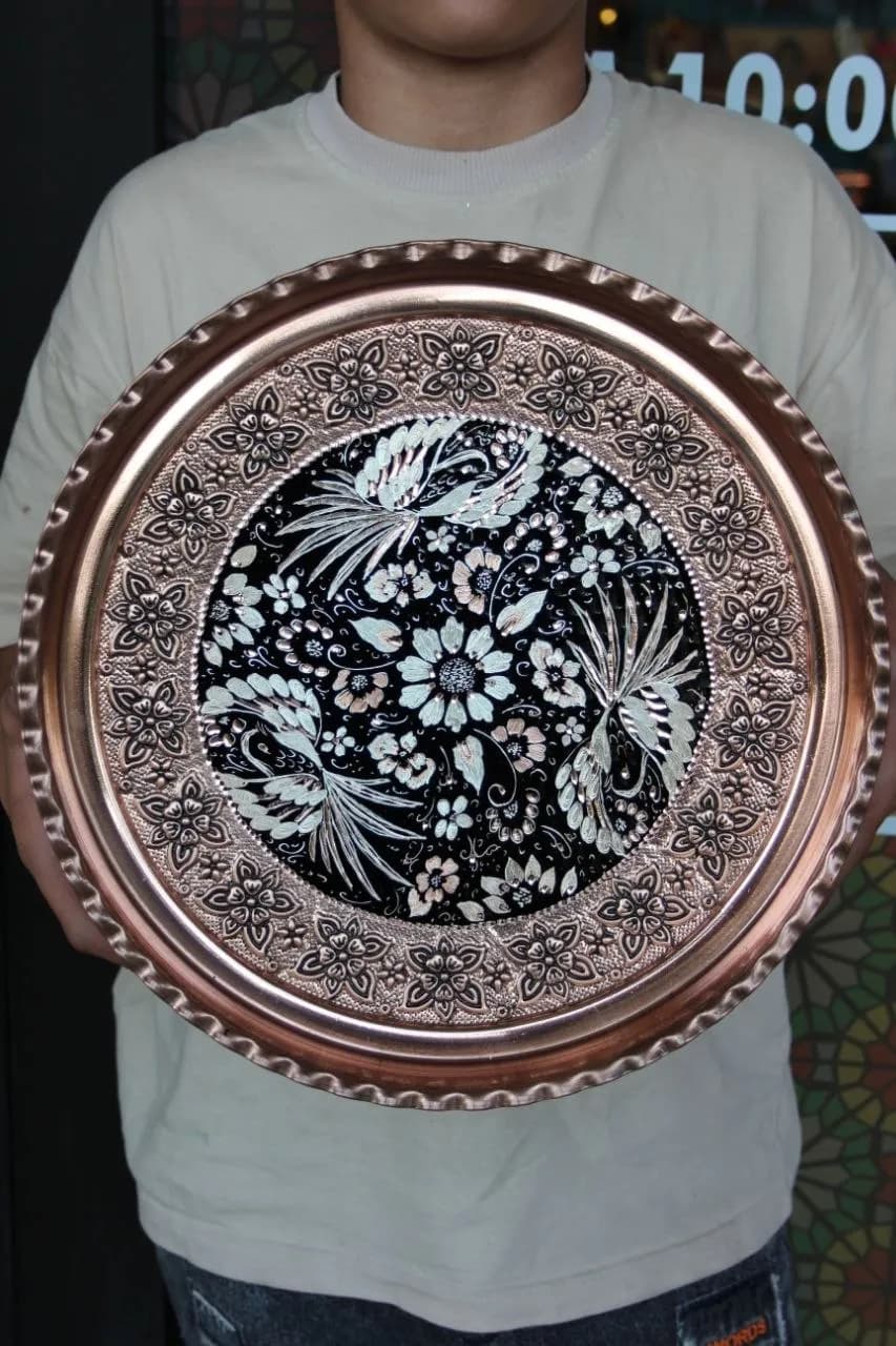 سینی مسی گرد هما — تصویر ۴