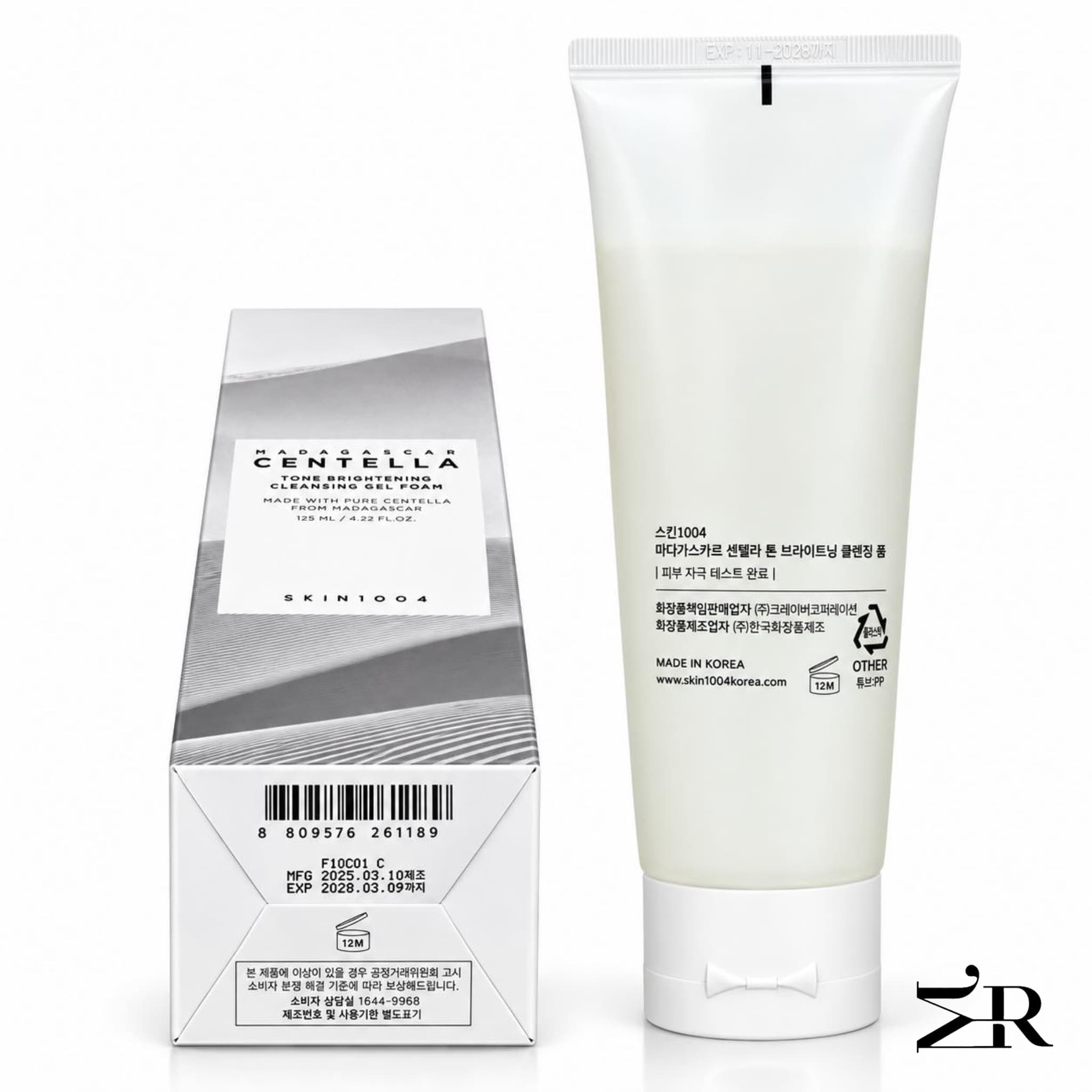 فوم ژل شستشو روشن کننده سنتلا ماداگاسکار اسکین 1004 | SKIN1004 Tone Brightening Cleansing Gel Foam — تصویر ۲