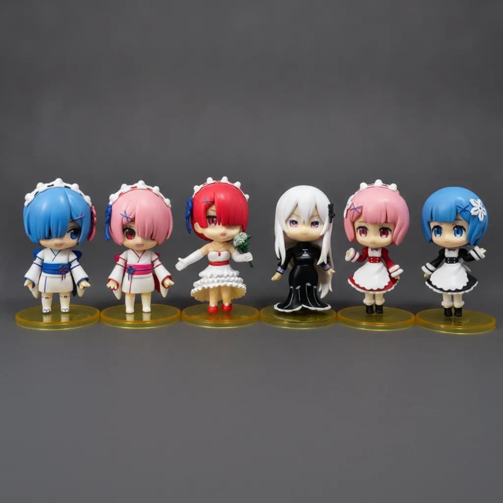 ست اکشن فیگور چیبی Re: Zero