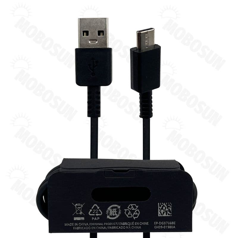 کابل USB-C به USB سامسونگ مدل S10 اصل چین (سفید و مشکی)