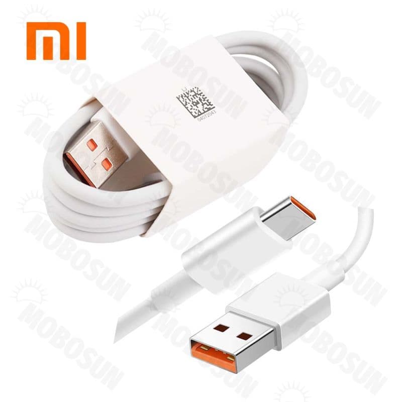کابل USB-C شیائومی یک متری Mi Turbo Fast مدل 6A