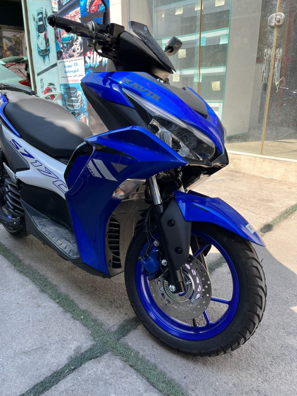 موتورسیکلت کویر s7 طرح آیروکس — تصویر ۵