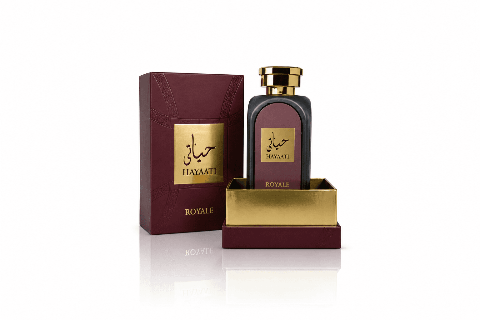 عطر ادکلن حیاتی رویال فراگرنس ورد رایحه موصوف عربی حجم 100میل HAYAATI ROYALE