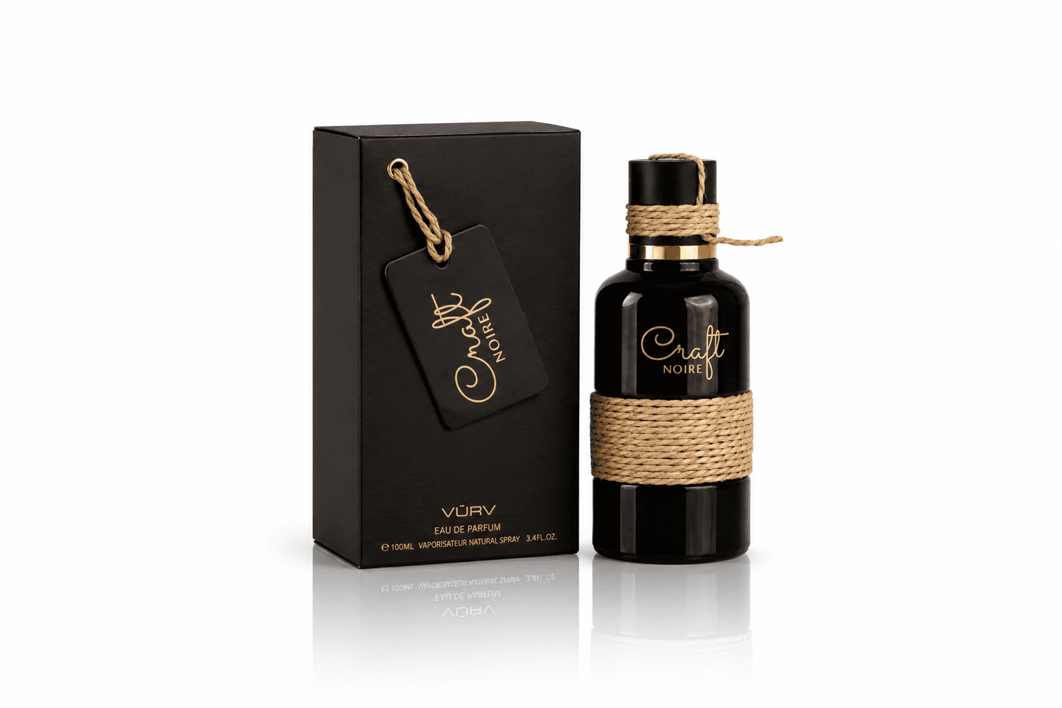 عطر ادکلن لطافه کرافت نویر اورجینال حجم 100میل | Lattafa Vurv Craft Noire