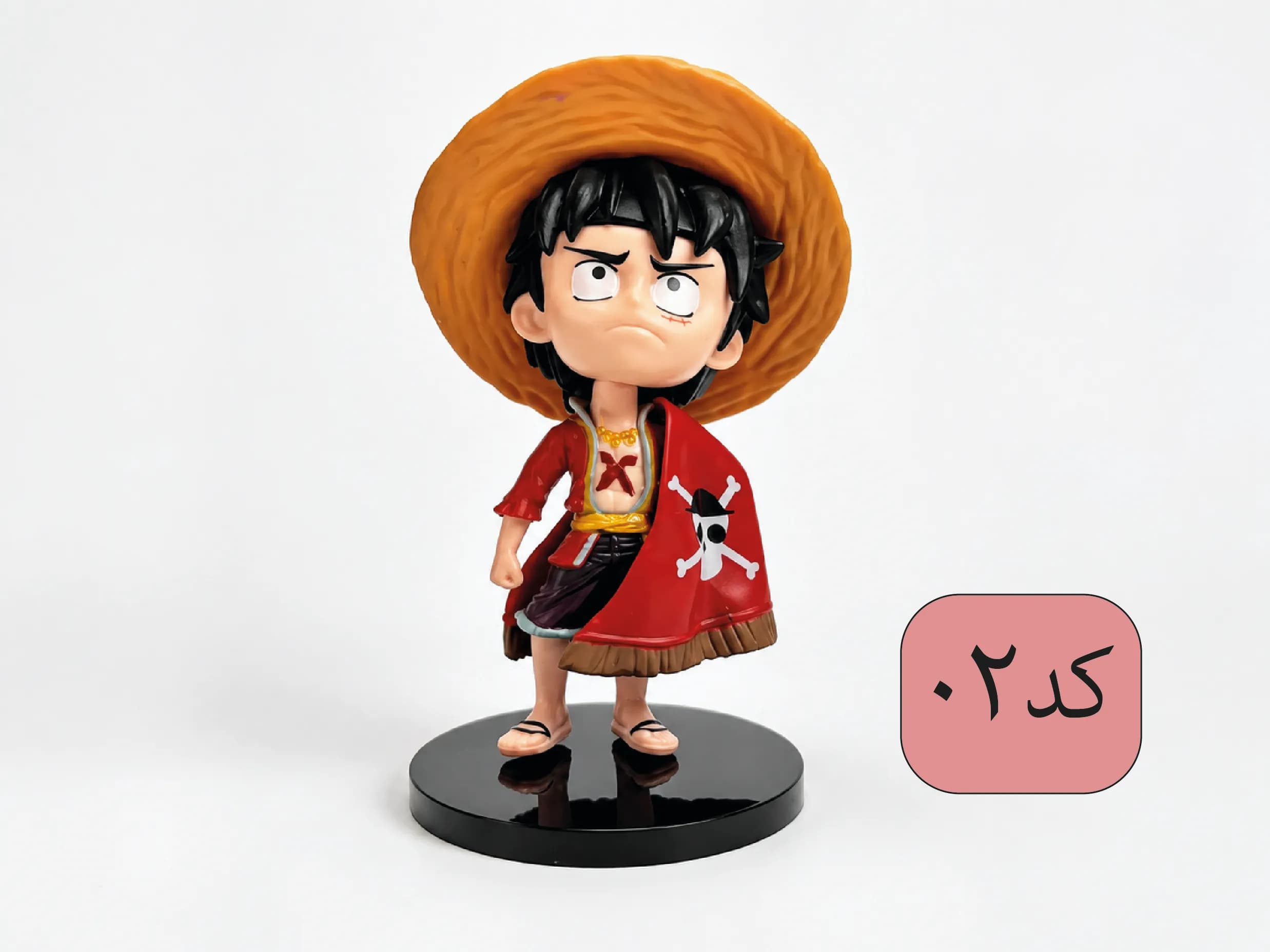 اکشن فیگور Banpresto لوفی نسخه ماجراجویی وان پیس با کلاه قرمز، کوله‌پشتی و کلاه حصیری آویزان — تصویر ۱۰