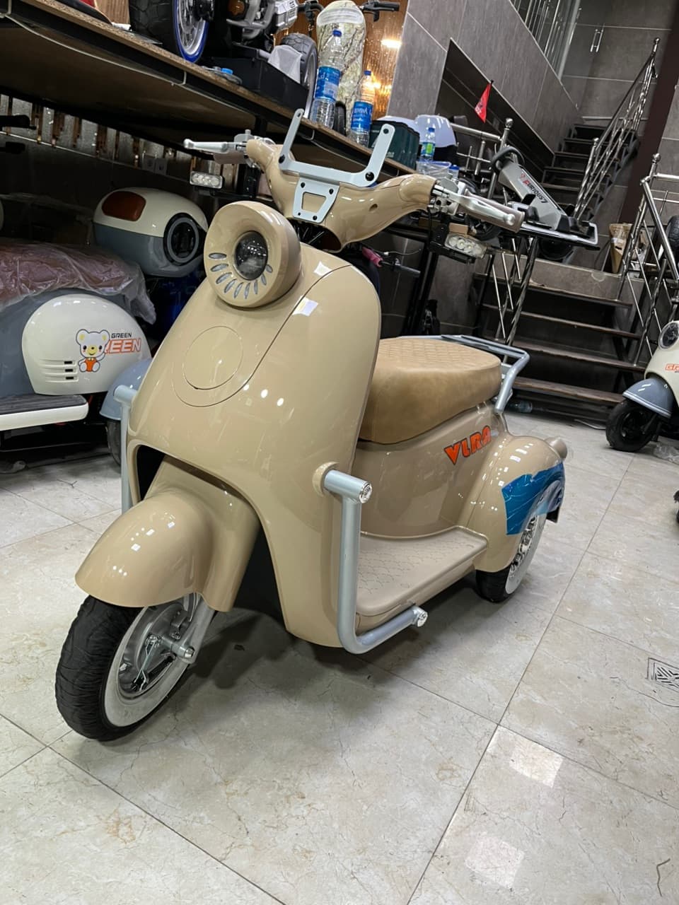 سه چرخه برقی طرح کلاسیک ۱۵۰۰وات نسکافه ای — تصویر ۲