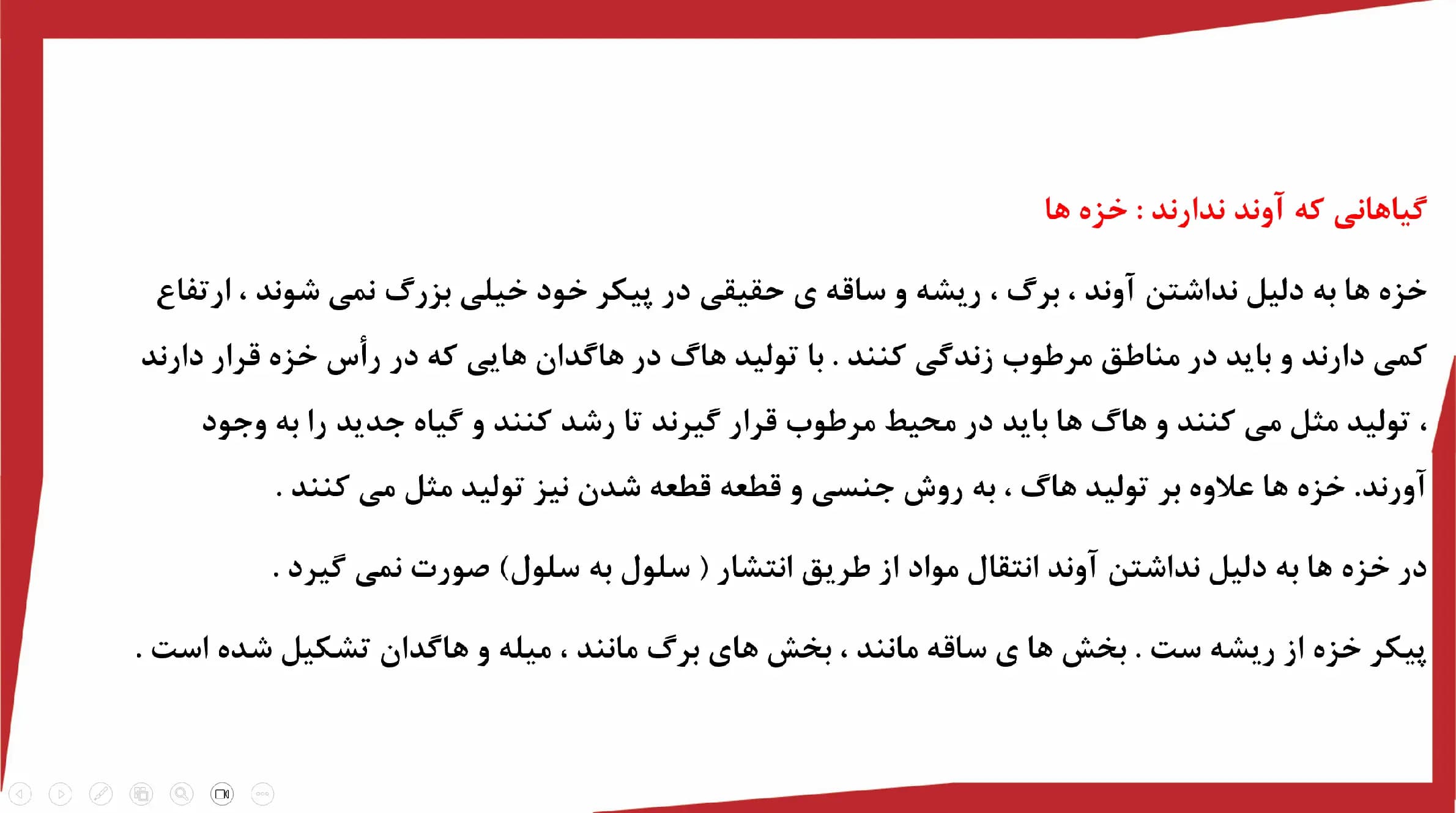 پاورپوینت (دنیای گیاهان) علوم نهم — تصویر ۴