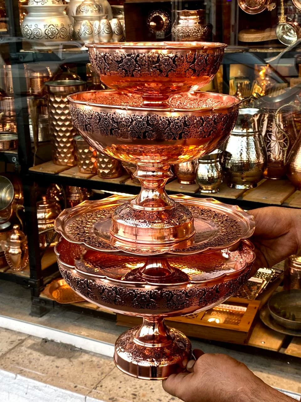 سرویس پذیرایی مسی گلبرگ