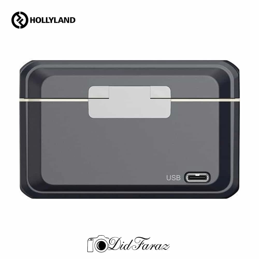 کیس شارژ میکروفون هالی لند Hollyland Lark M2 Combo Charge Case — تصویر ۳