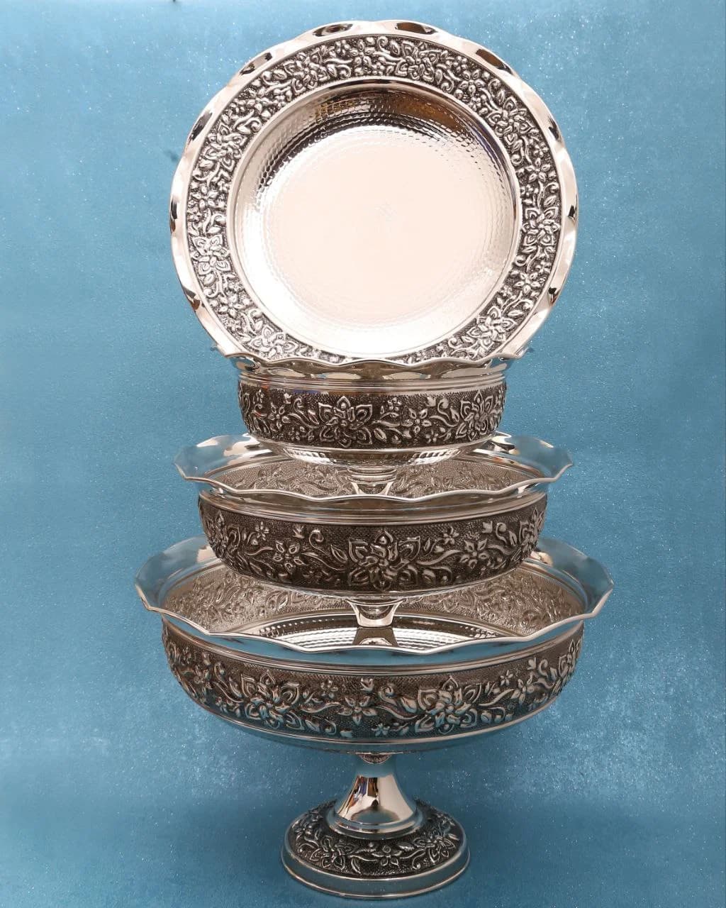 میوه خوری مسی بهار با آبکاری کروم — تصویر ۳