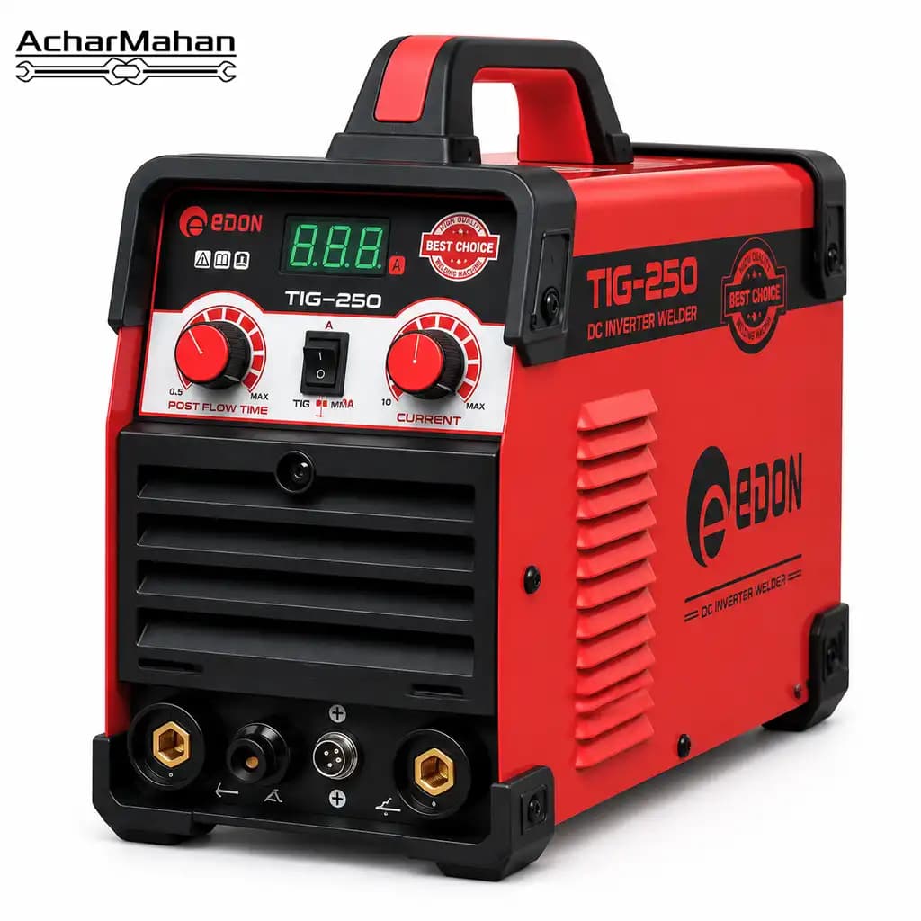 اینورتر جوشکاری آرگون و الکترود ۲۵۰ آمپر ادون مدل (EDON TIG-250)