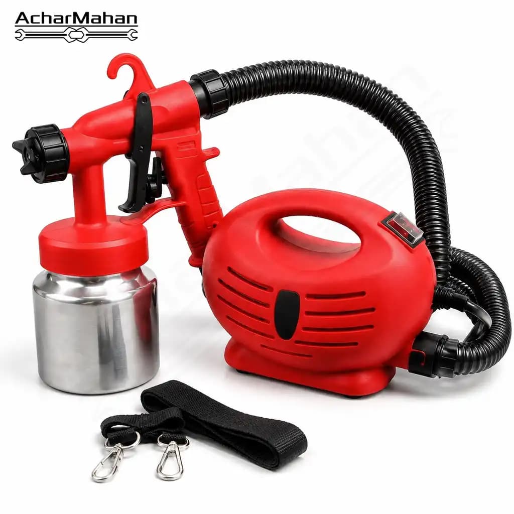 پیستوله برقی خرطومی ادون مدل EDON 600W | مخزن فلزی ۱ لیتری