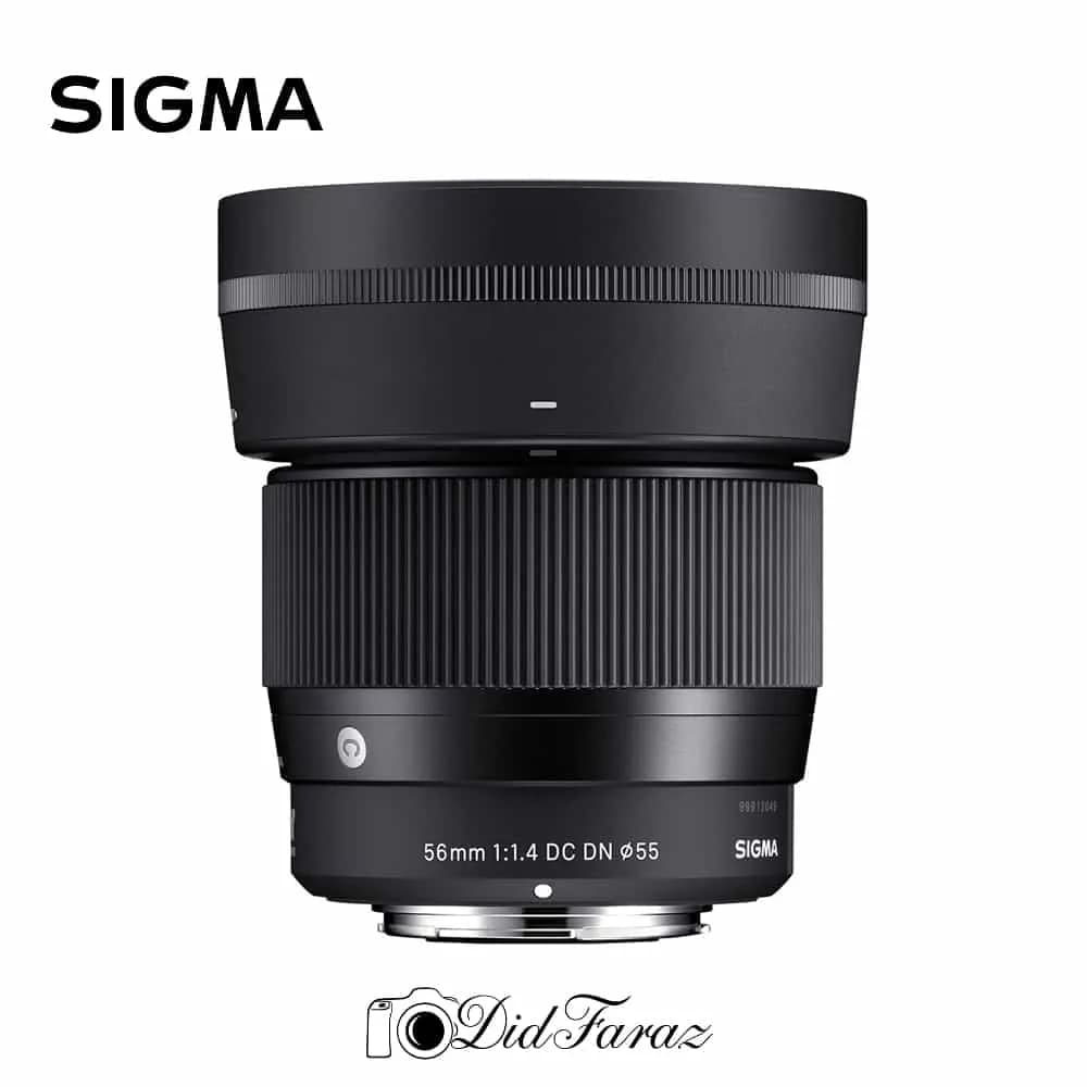 لنز سیگما Sigma 56mm f/1.4 DC DN Contemporary for Canon RF Mount — تصویر ۲