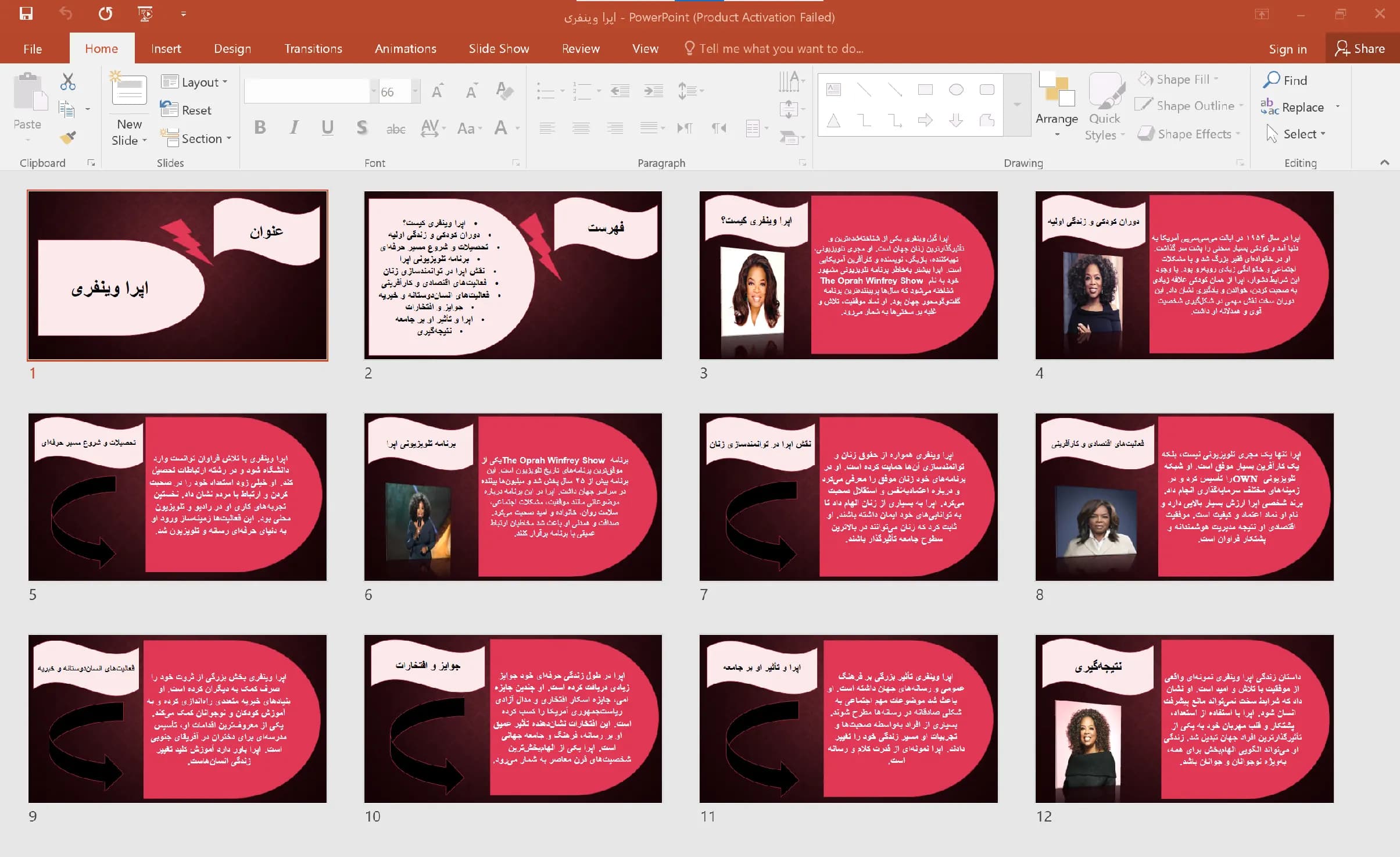 پاورپوینت اپرا وینفری کیست؟ — تصویر ۲