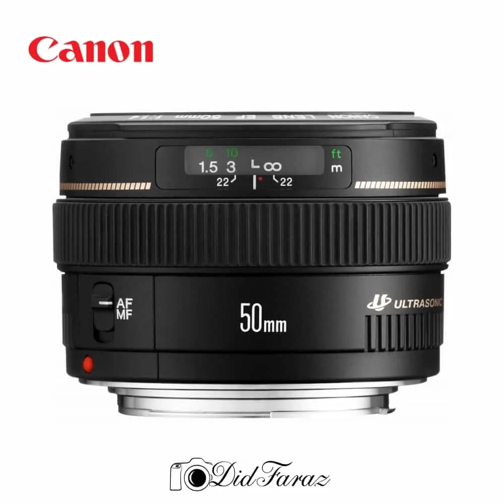 لنز کانن Canon EF 50mm f/1.4 USM Lens دست دوم