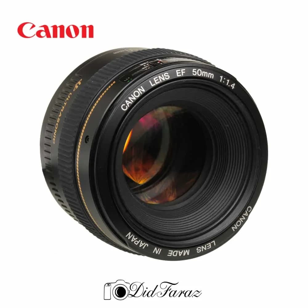لنز کانن Canon EF 50mm f/1.4 USM Lens دست دوم — تصویر ۴