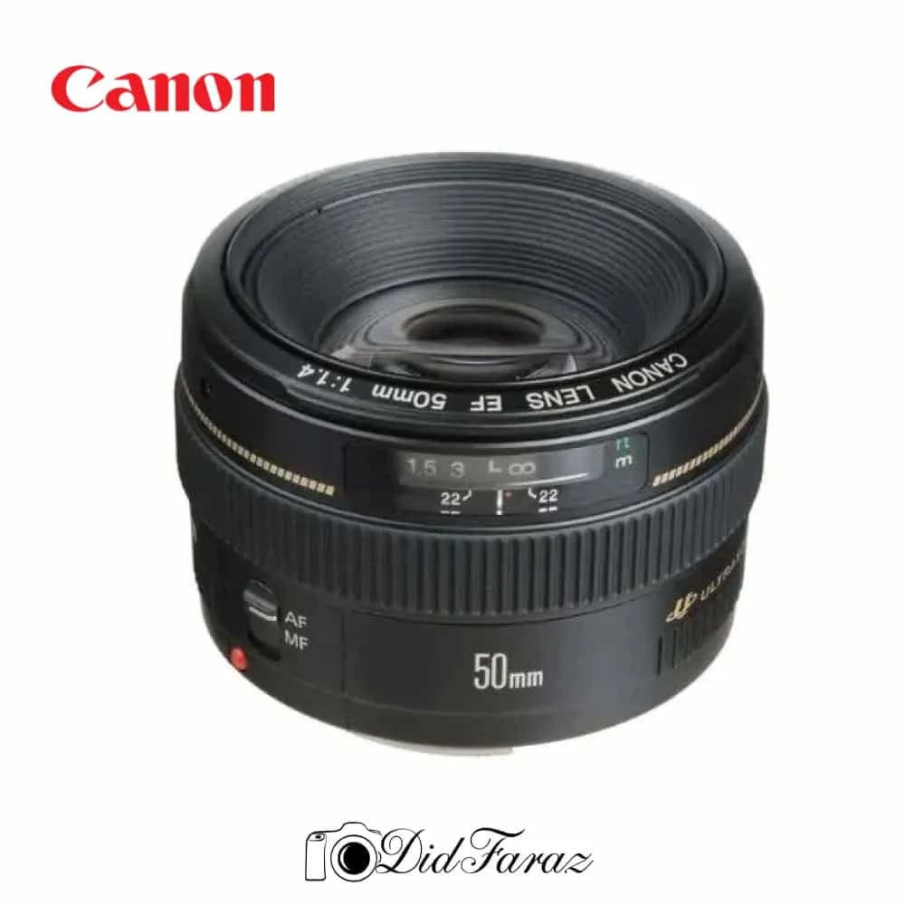 لنز کانن Canon EF 50mm f/1.4 USM Lens دست دوم — تصویر ۲