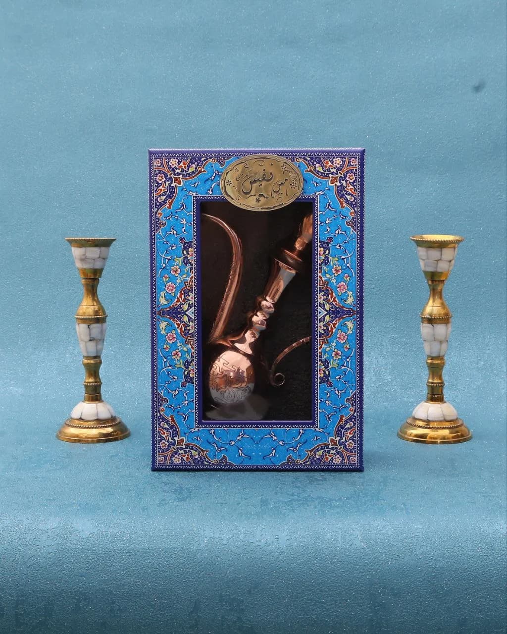 کادویی مسی نفیس گلاب پاش مسی — تصویر ۴