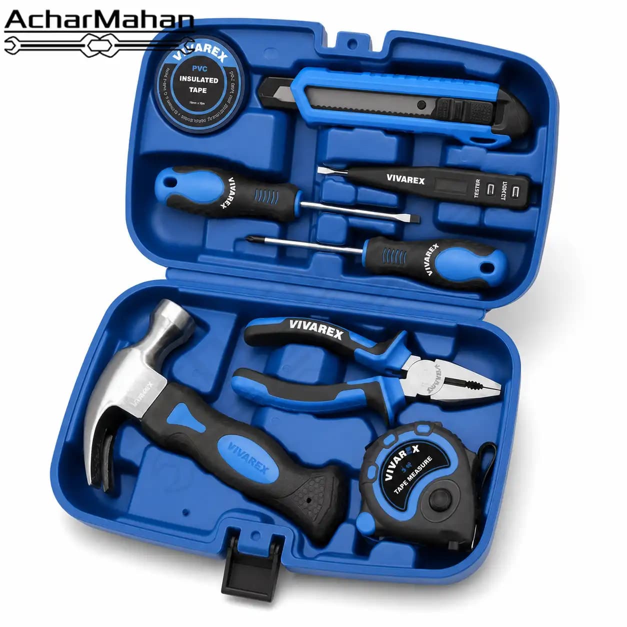 مجموعه ۸ عددی ابزار دستی ویوارکس (Vivarex) مدل VR-0008-HTK