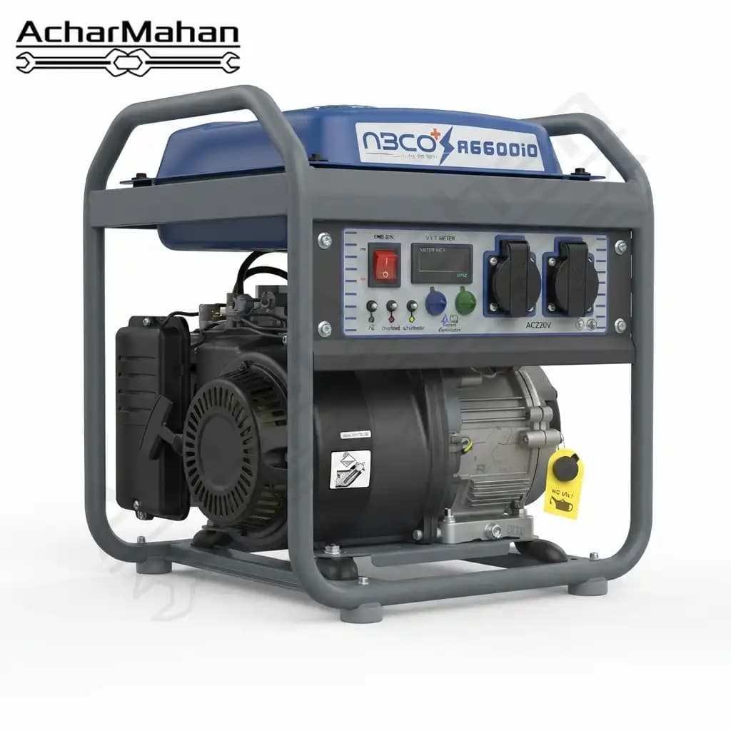 موتور برق بنزینی اینورتری ۵ کیلووات آبکو (ABCO) مدل A6600io