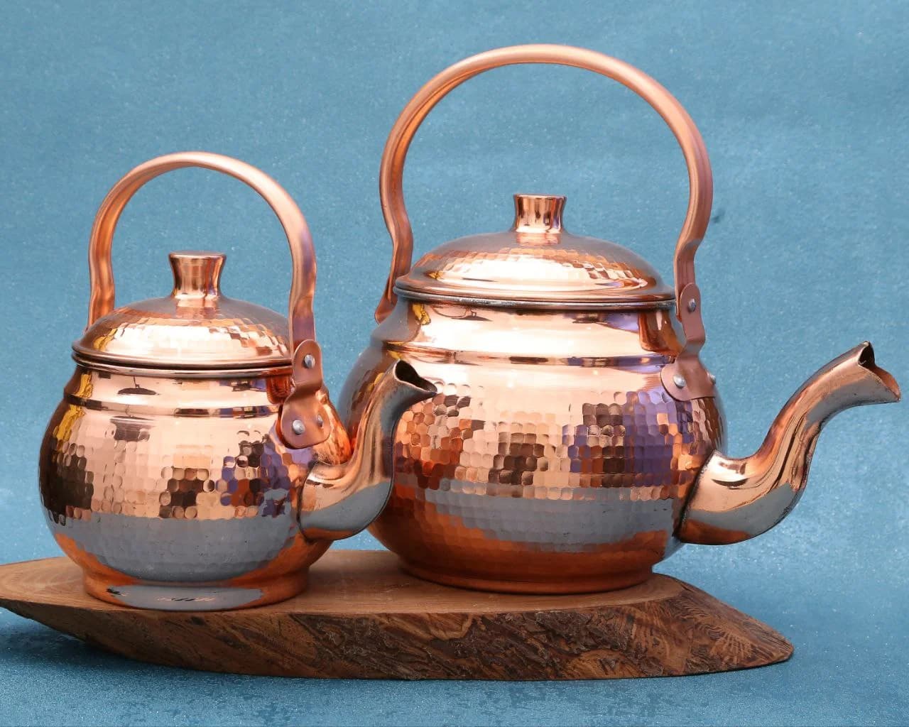 کتری مسی دسته بالا — تصویر ۲
