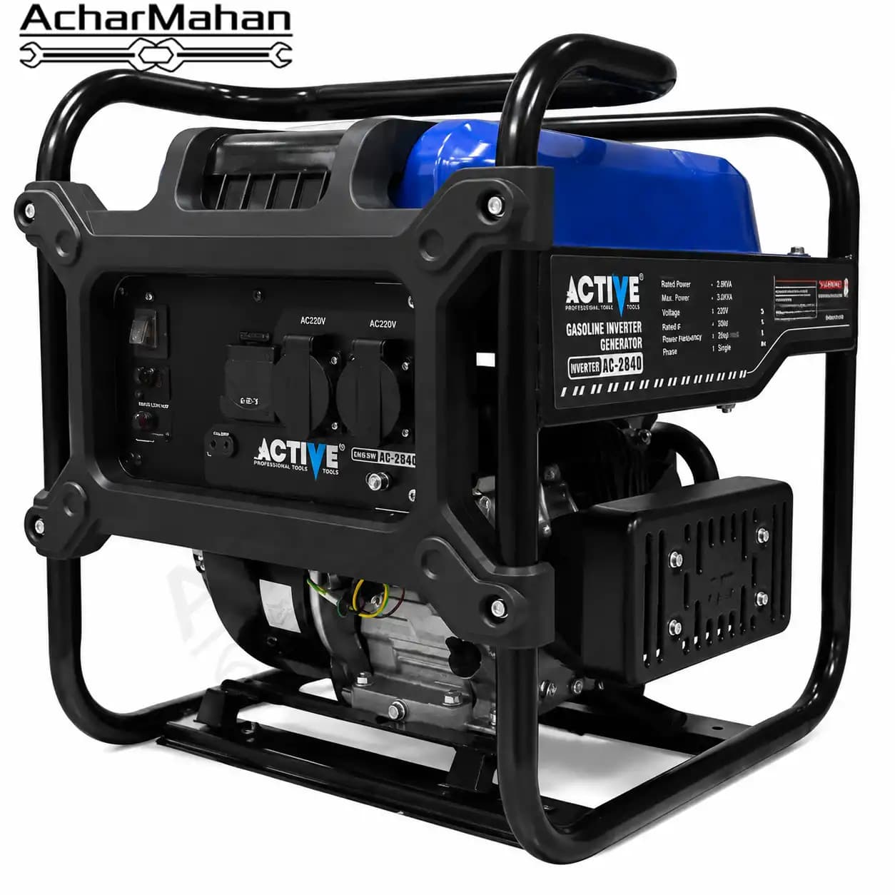 موتور برق بنزینی ۴ کیلووات اینورتردار اکتیو تولز مدل AC-2840