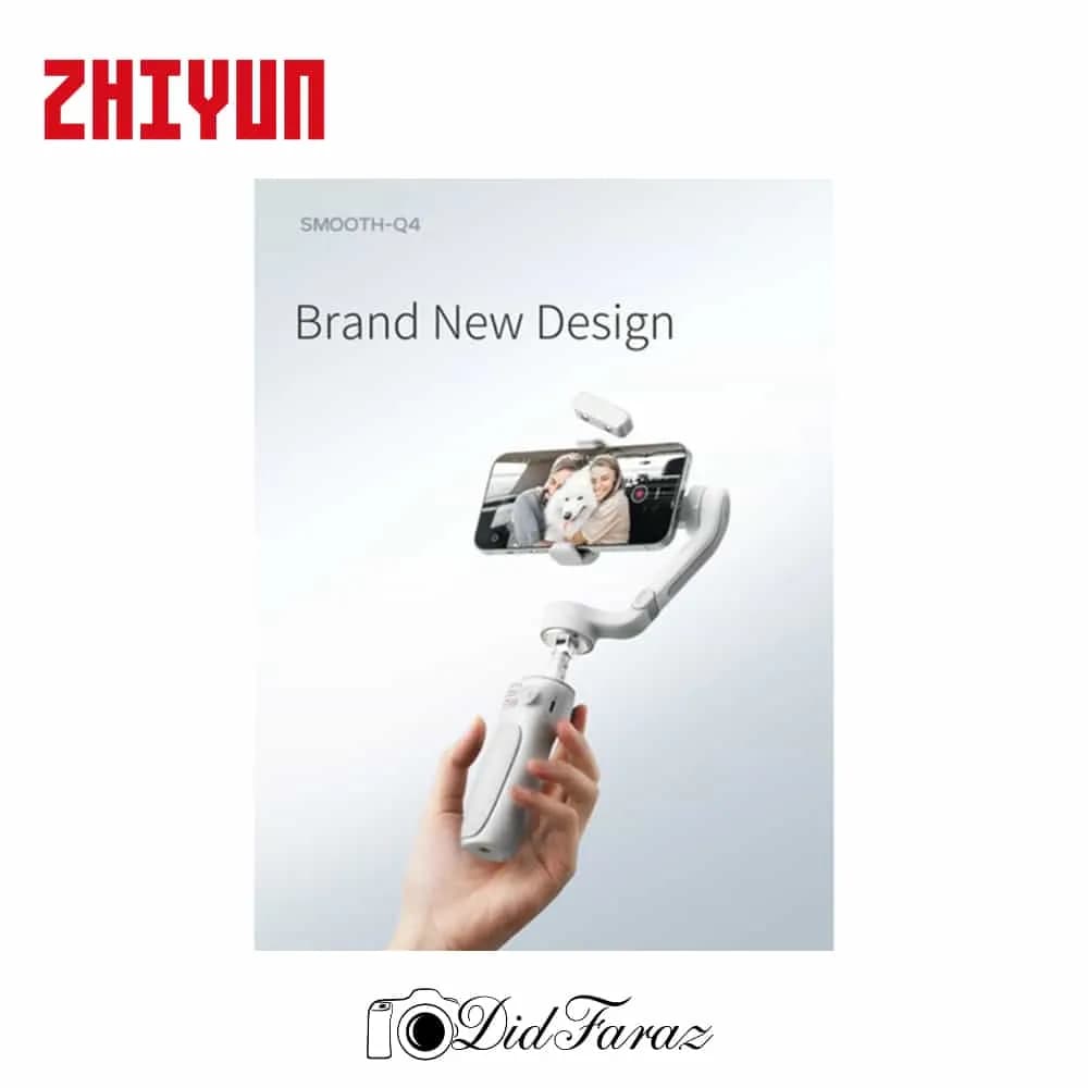 گیمبال موبایل ژیون Zhiyun Smooth Q4 Combo Smartphone Gimbal Stabilizer — تصویر ۶