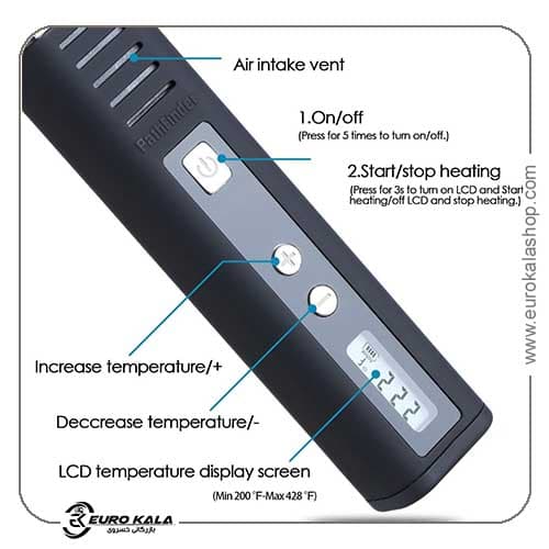 وپورایزر گیاهی پاث‌فایندر | IOUQ Pathfinder V2 Dry Herb Vaporizer — تصویر ۴