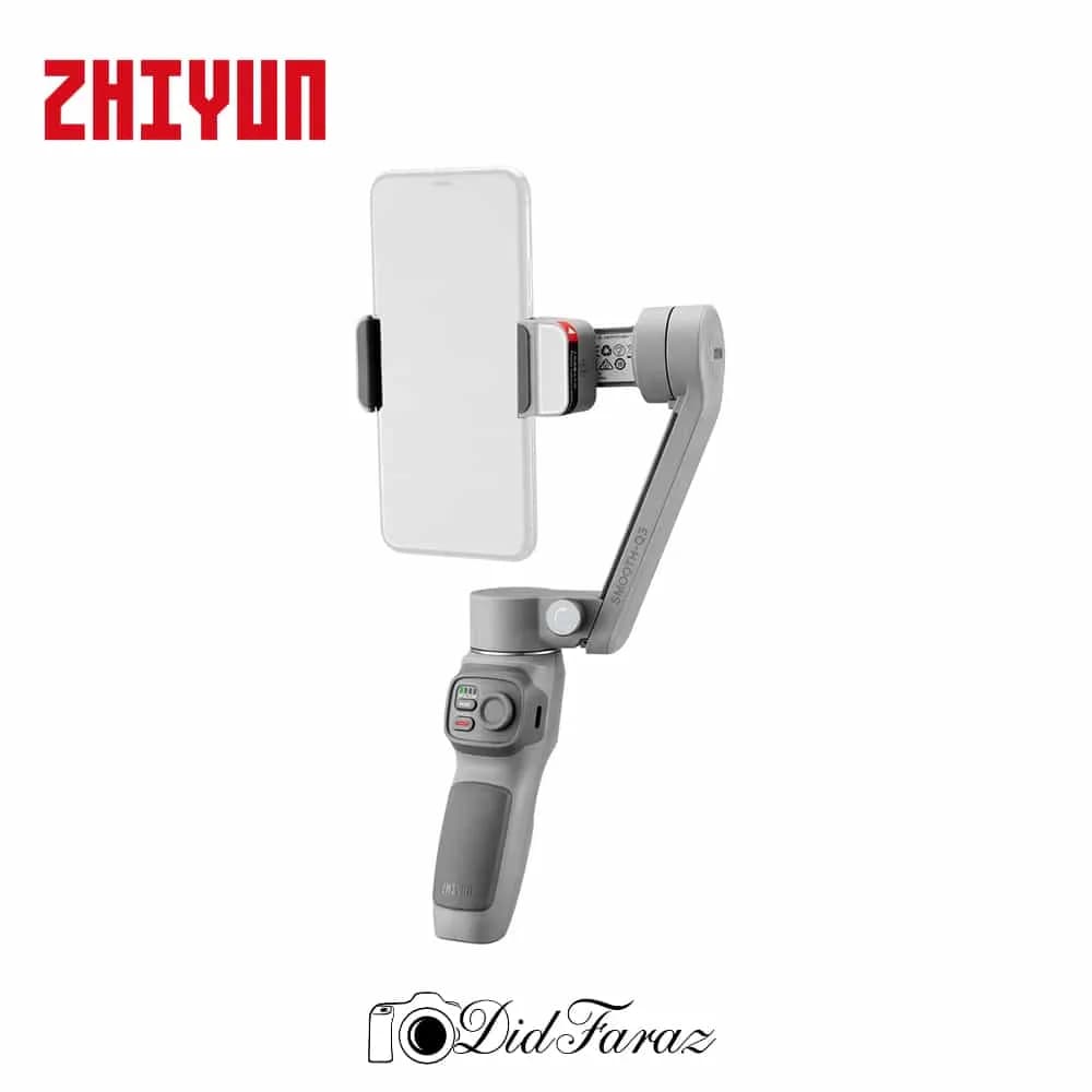 گیمبال موبایل ژیون Zhiyun Smooth Q3 Combo Smartphone Gimbal Stabilizer — تصویر ۳