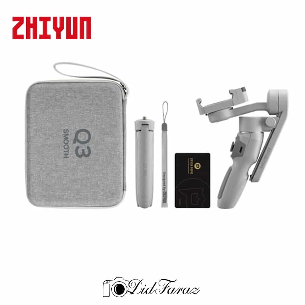 گیمبال موبایل ژیون Zhiyun Smooth Q3 Combo Smartphone Gimbal Stabilizer — تصویر ۵