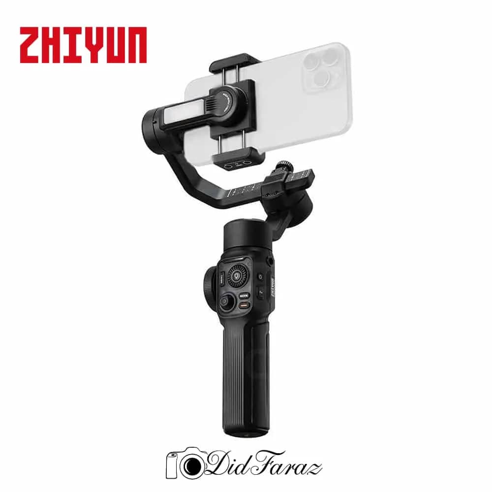 گیمبال موبایل ژیون Zhiyun Smooth 5S AI Pro Smartphones Gimbal — تصویر ۳