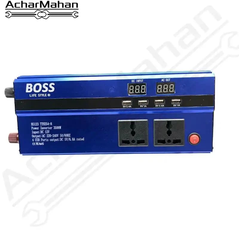 مبدل برق 3500 وات باس مدل 3500w — تصویر ۵
