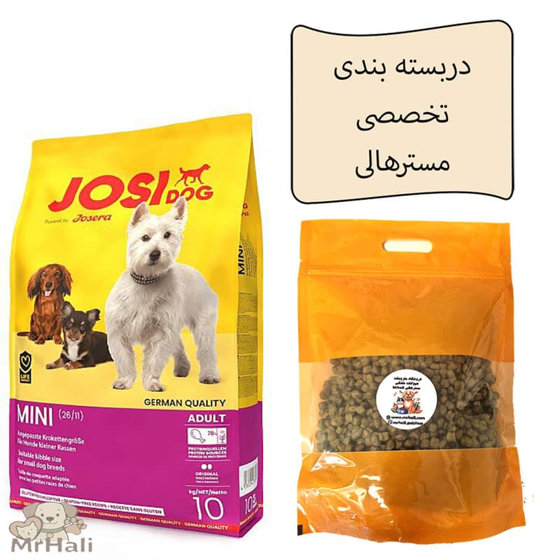غذای خشک سگ جوسی داگ فله مدل Josidog Mini Adult